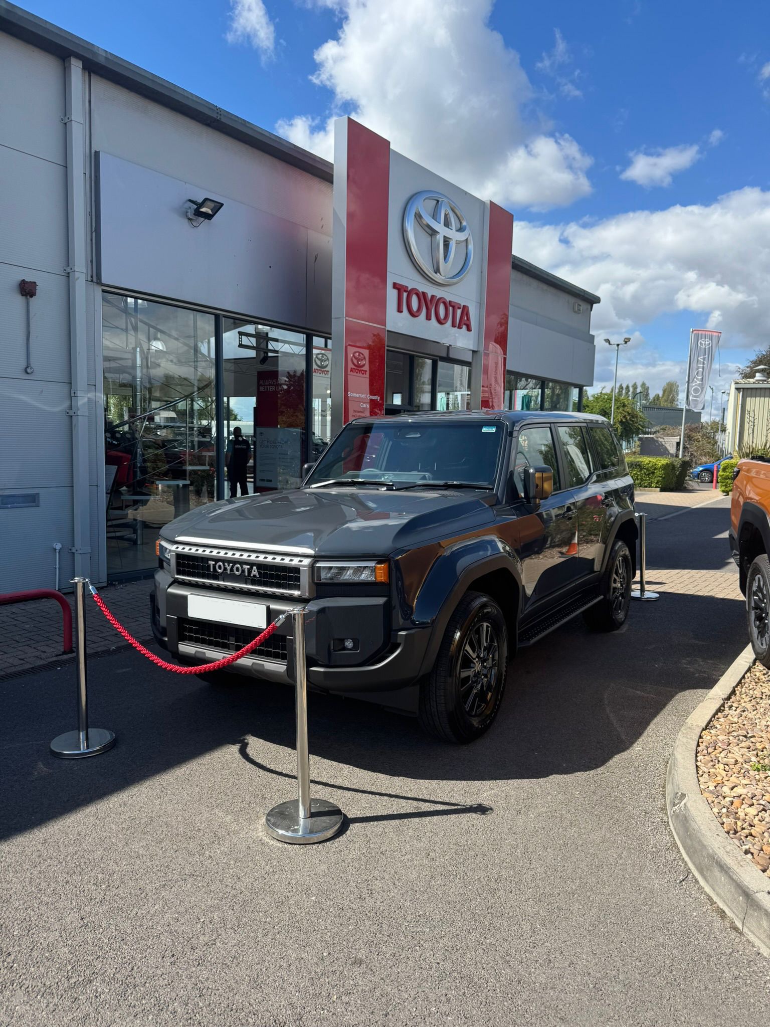 South West Heritage Trust Toyota Land Cruiser at SCC Toyota Yeovil